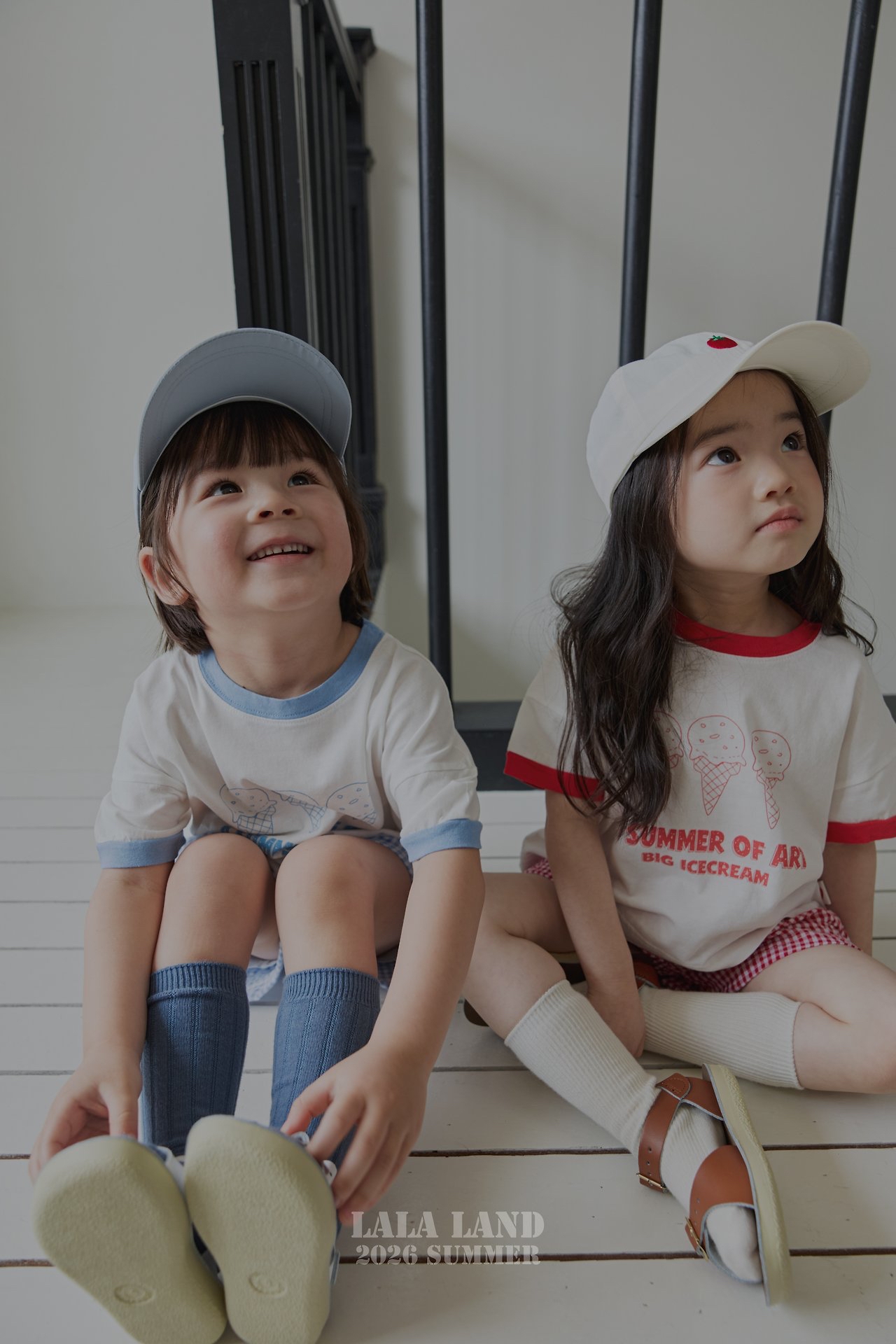 Lalaland | Ice cream T(Blue M95-105)