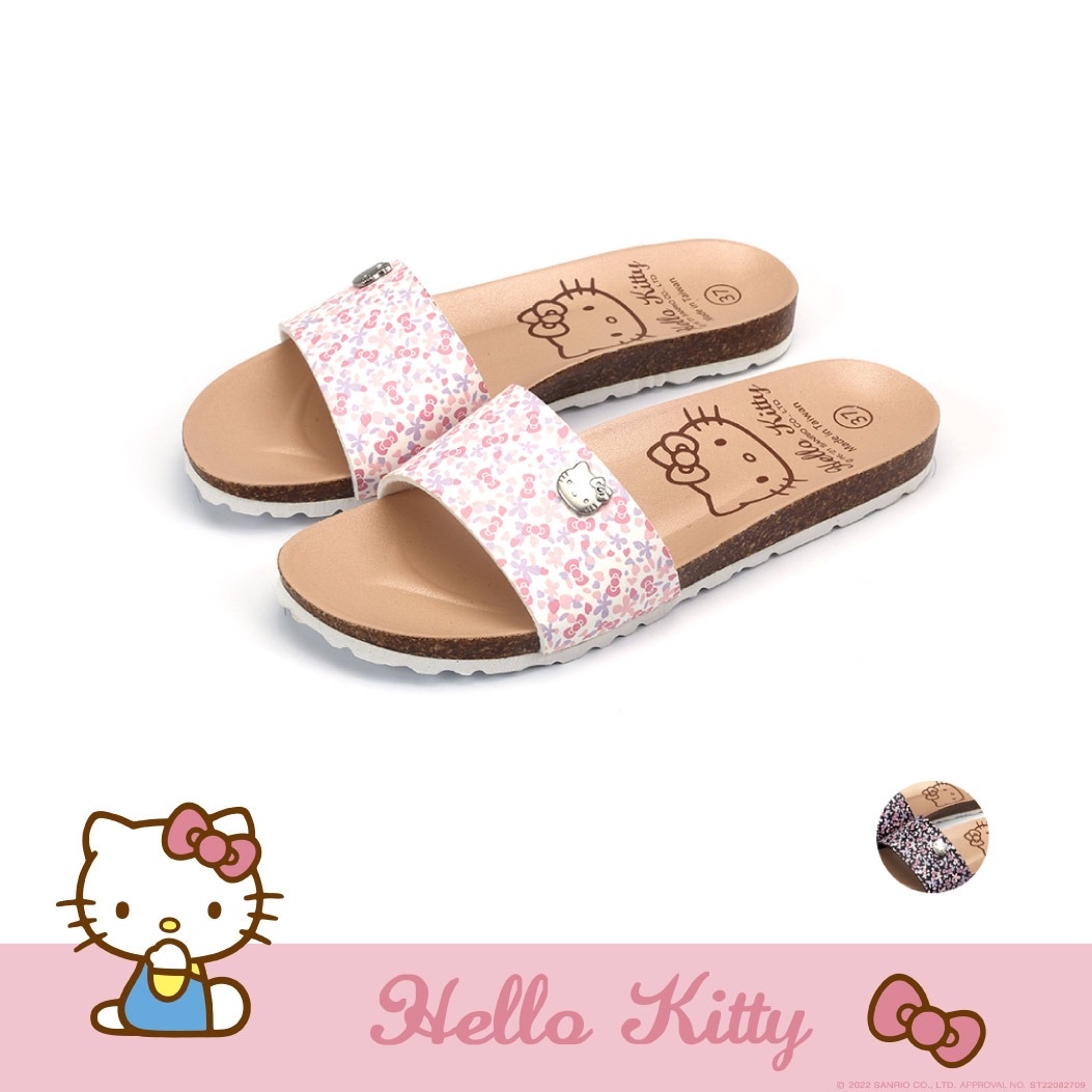 🇹🇼台灣直送🇹🇼 Hello Kitty 小碎花拖鞋