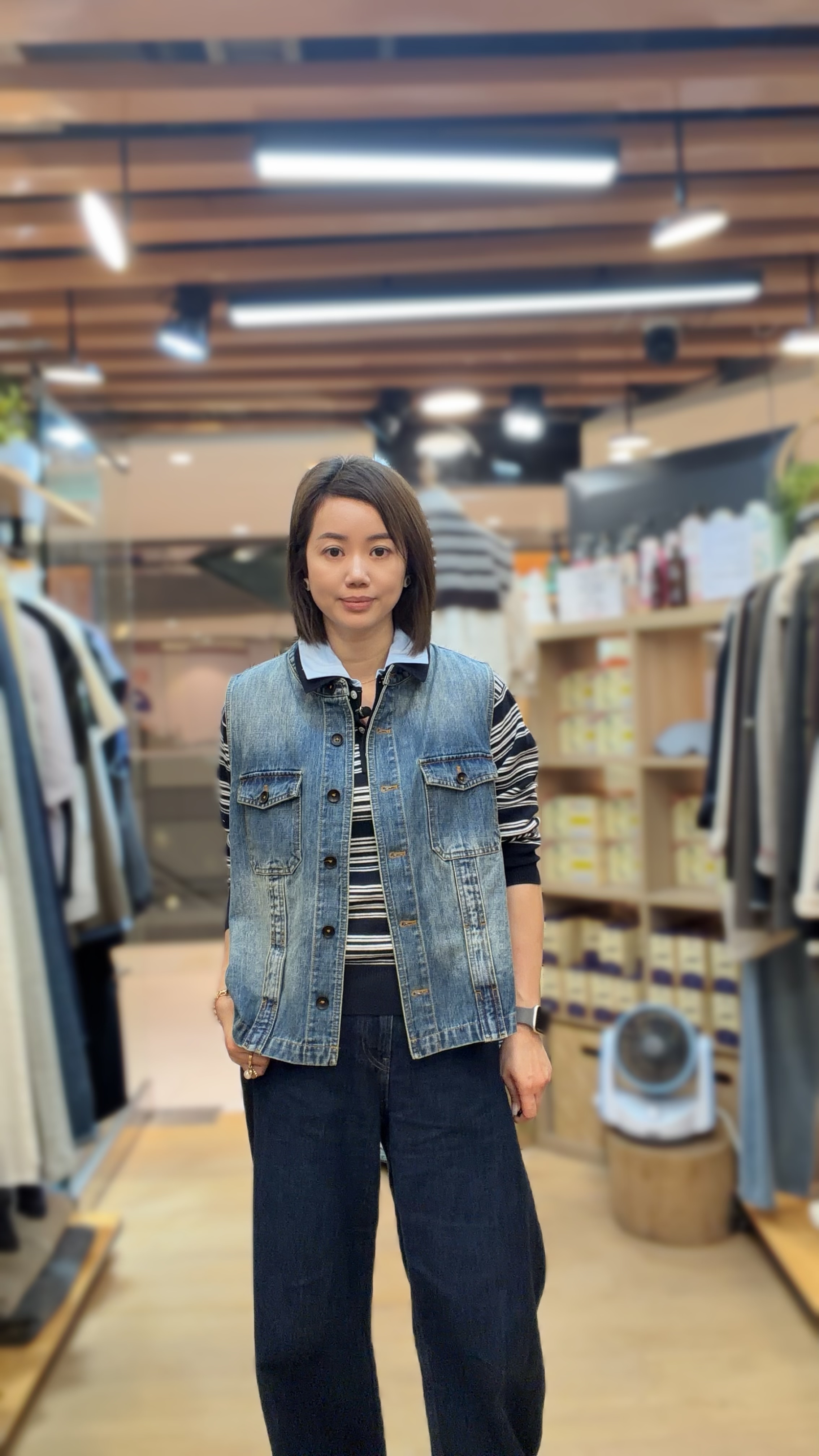 意大利牛仔背心外套 J390 AVTO034399
