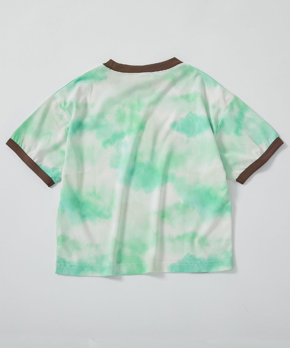 🆕【⭐訂購⭐】🇯🇵日本直送 冰雪系列 清爽透氣 速乾網眼 紮染短袖Tee［4款選］🌀 [ELDA-0255][260528]