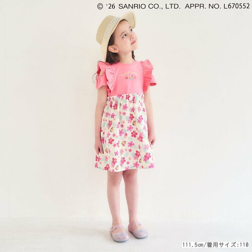 🆕【⭐訂購⭐】🌀 🇯🇵 日本直送 #Sanrio 荷葉邊袖 露肩連身裙［3款選］🌀 [ELDA-0176][260516]