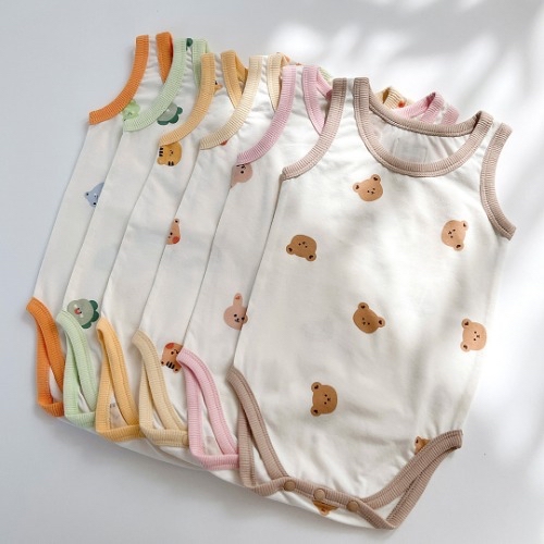 韓國夏季背心包屁衣(M)