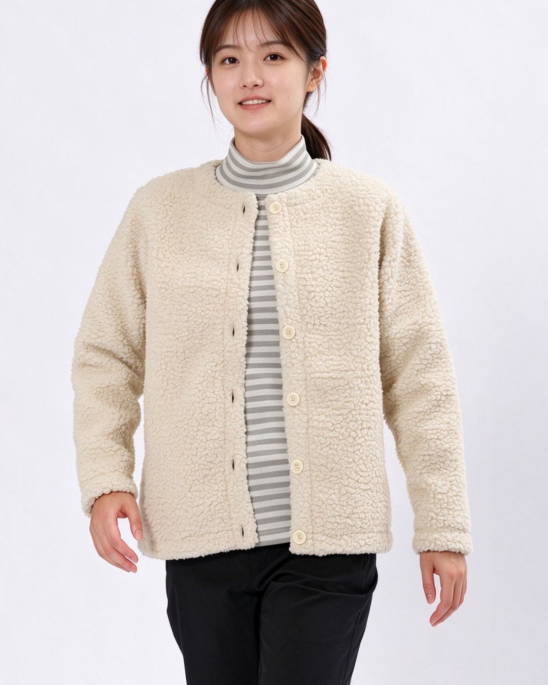 日本代購【 日本直送 montbell CLIMAPLUS Shearling Cardigan Women | 高質 輕量 保暖 搖粒絨 開胸 女裝 外套  】