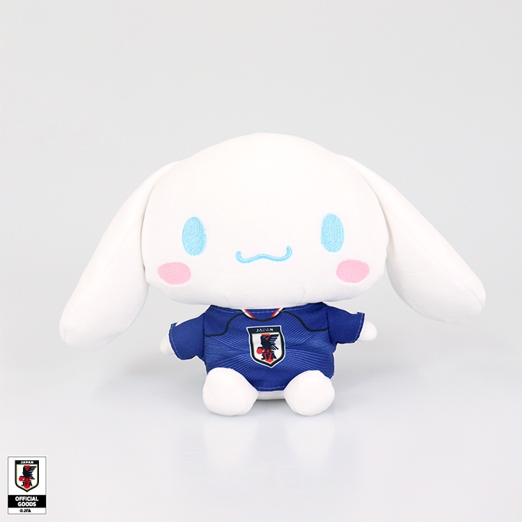 🌸 【預訂】Cinnamoroll 公仔 - Sanrio x Japan National Football Team Ver. 2026