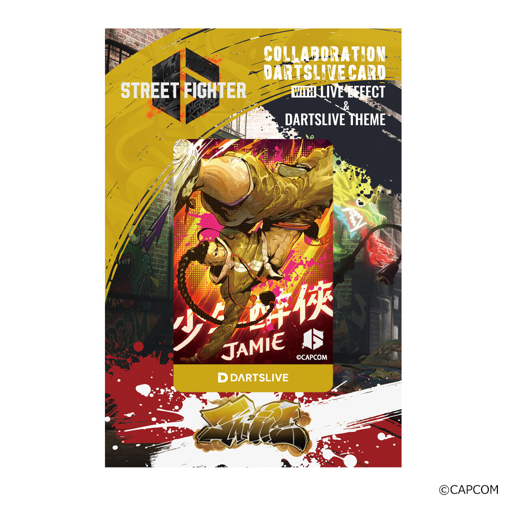DARTSLIVE x STREET FIGHTER 6 DARTSLIVE CARD