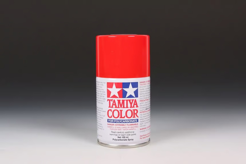 TA 86034 Polycarbonate Color Spray PS-34 Bright Red