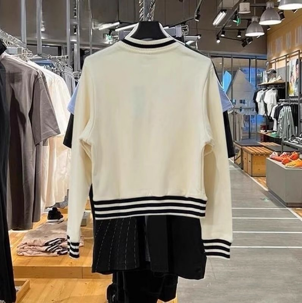 日系情侶V領衛衣 