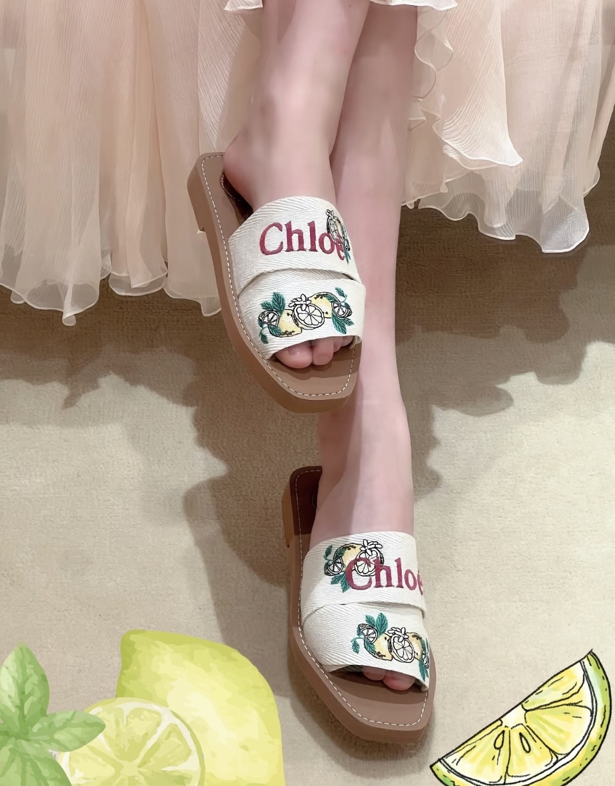 限時優惠✨新色🆕夏天必備✨訂貨📮Chloe woody sandal  Size 36/38/39/40