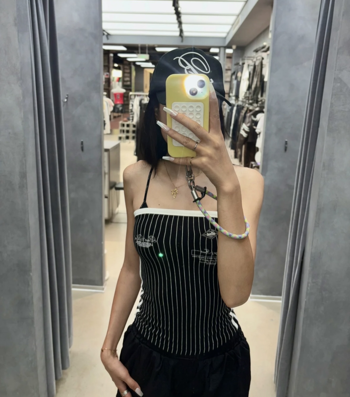 TP388纯欲印花抹胸