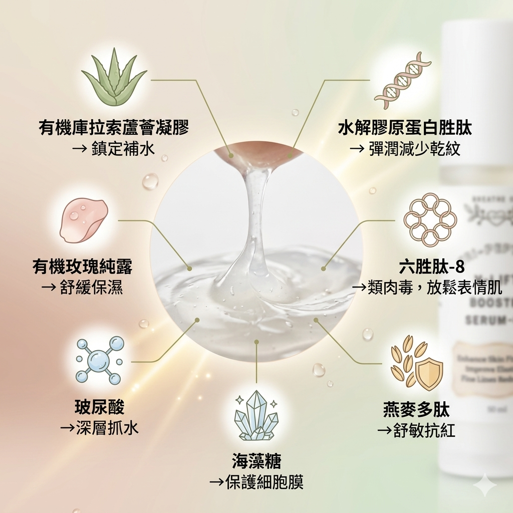 RL Breathe Out Love 三胜肽提拉V臉導入 Serum-Gel 50ml