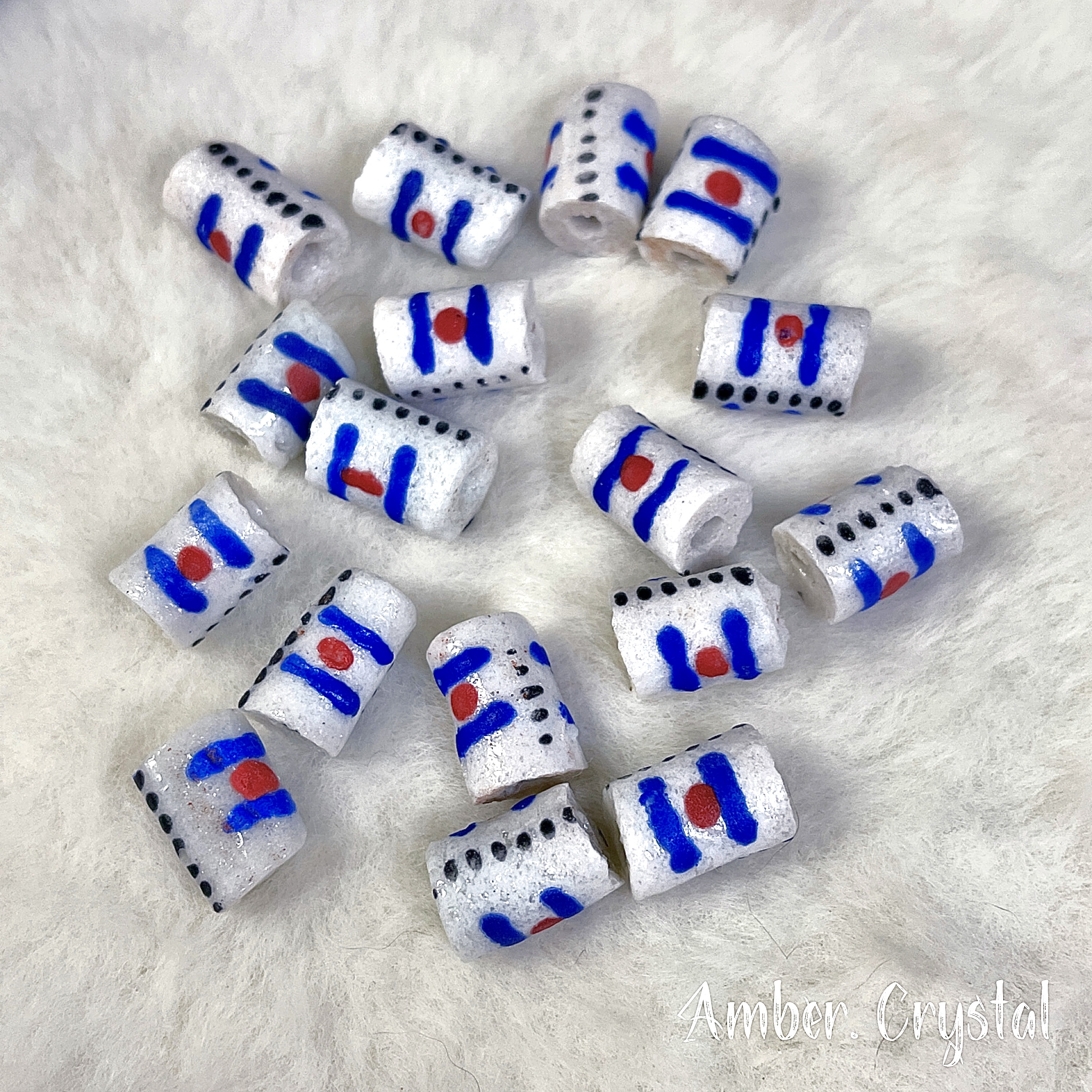 非洲貿易珠古法手繪琉璃 Africa Trade Beads