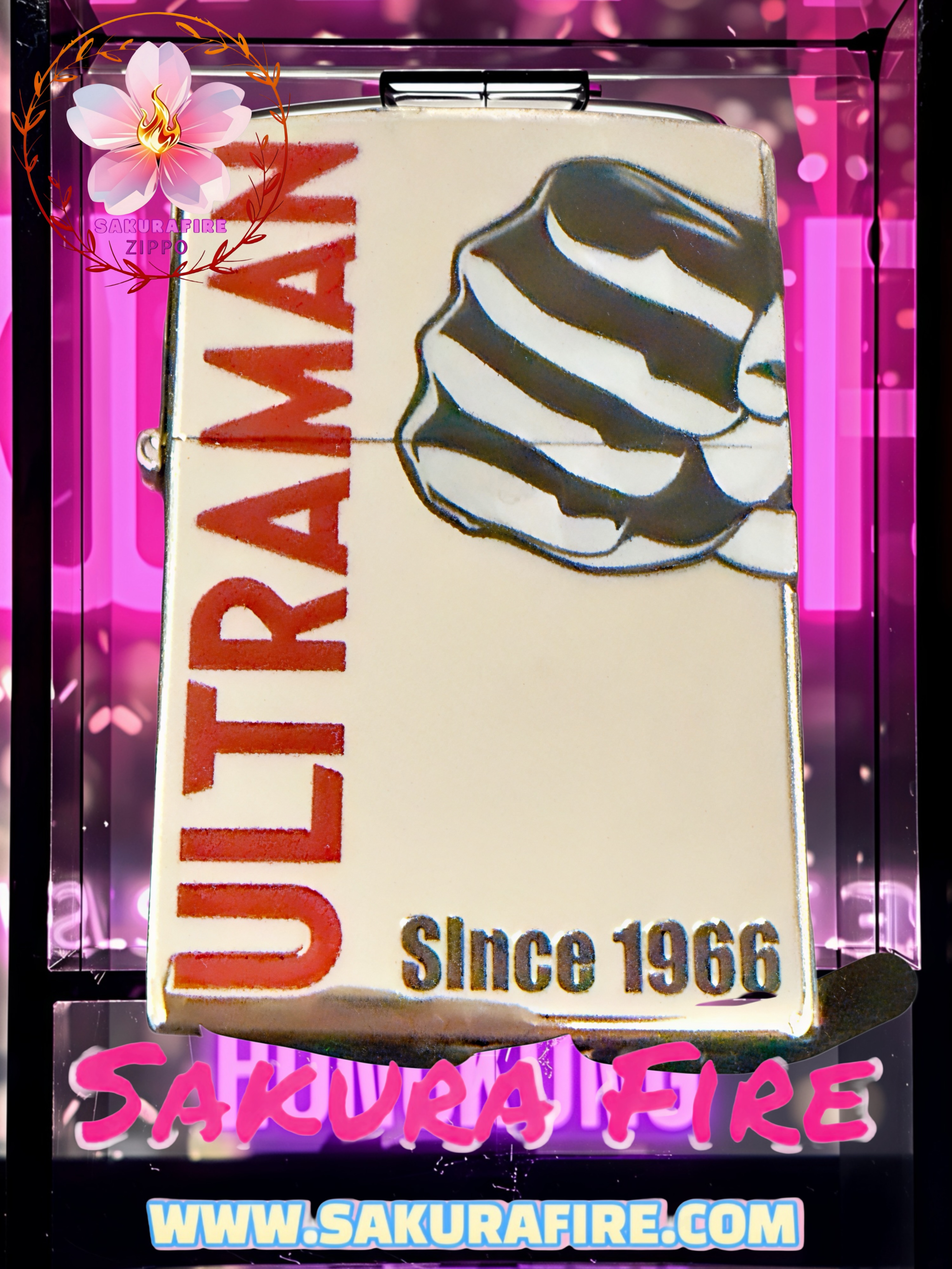 🔥Zippo🔥2026年 港版 《超人/Ultraman》60週年紀念收藏版 三面環繞雕刻 鍍銀打火機