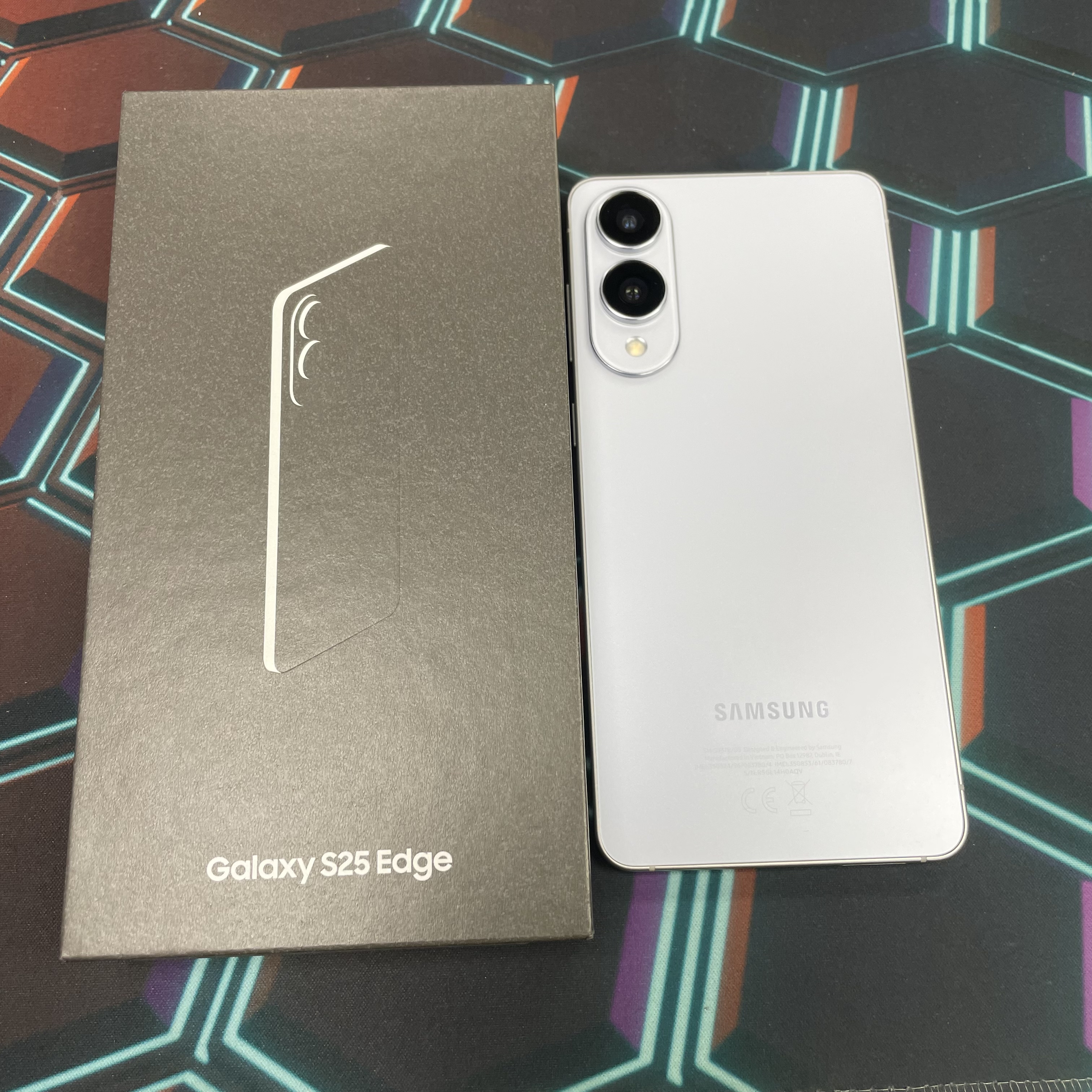*7844 Galaxy S25 Edge 完美機 12+256GB 藍色 blue 國際版雙卡