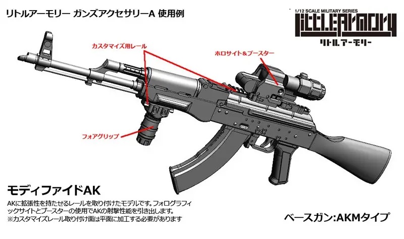 1/12 LITTLEARMORY [LD020] GUNS ACCESSORIES A