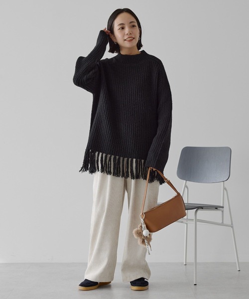 流蘇慵懶感冷衫