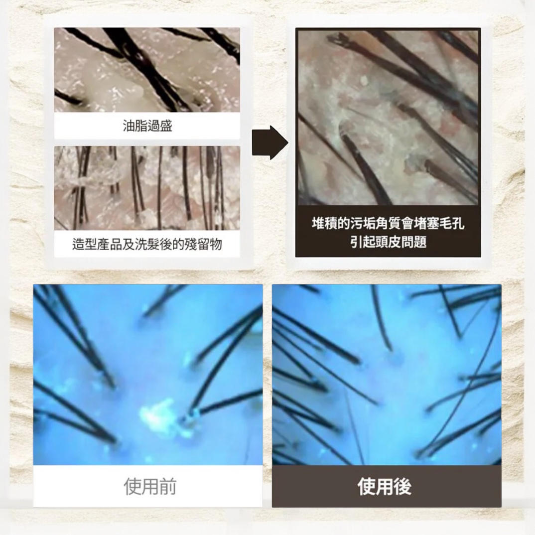 🍃日本抹茶海鹽深層清潔洗髮膏