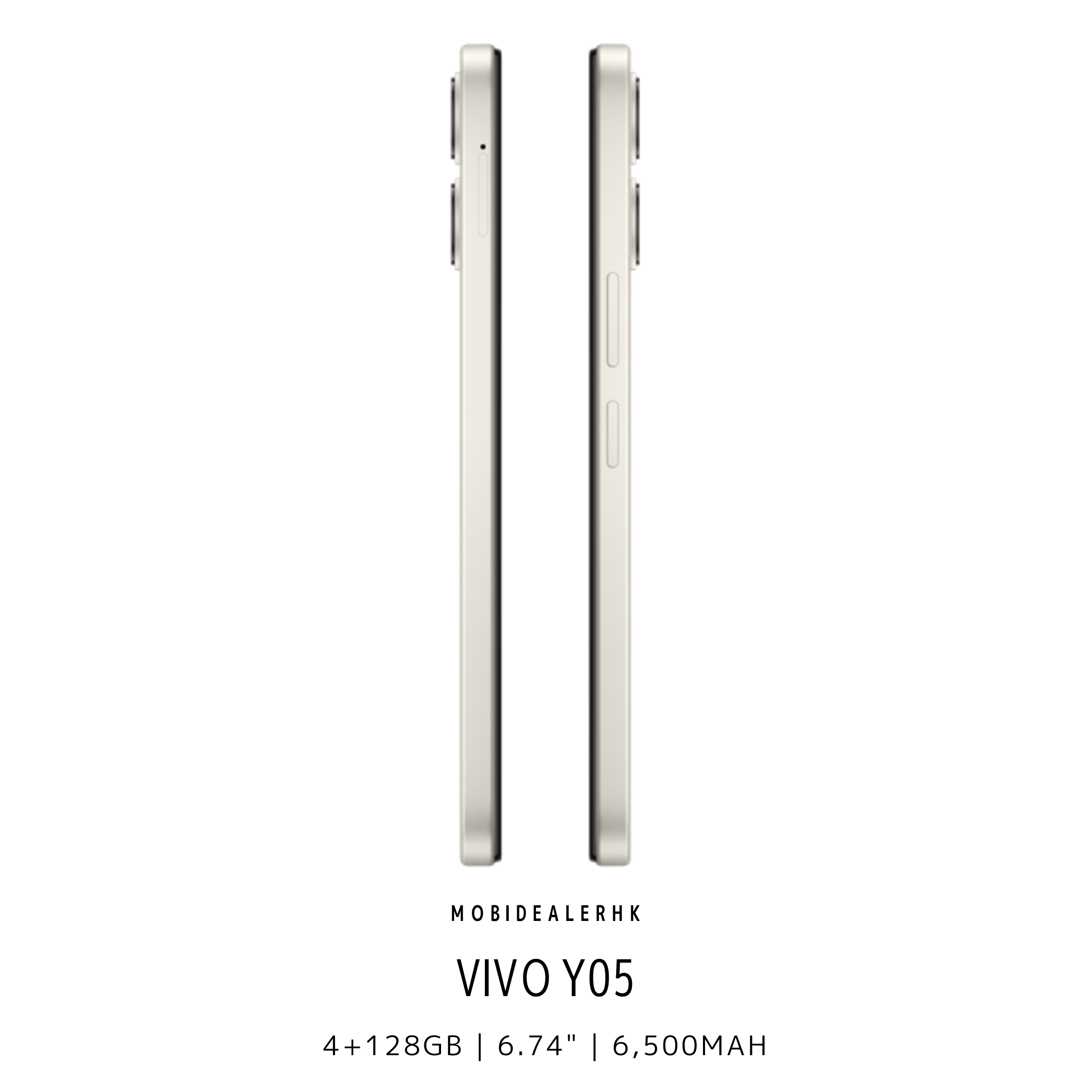 Vivo Y05 | 4G | 智能手機 | 4+128Gb | 6.74" | 6,500mAh
