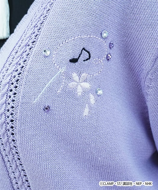 《Pre-Order》Cardigan 開襟針織外套｜Cardcaptor Sakura X axes femme collection 第二彈 (26SK124-P)