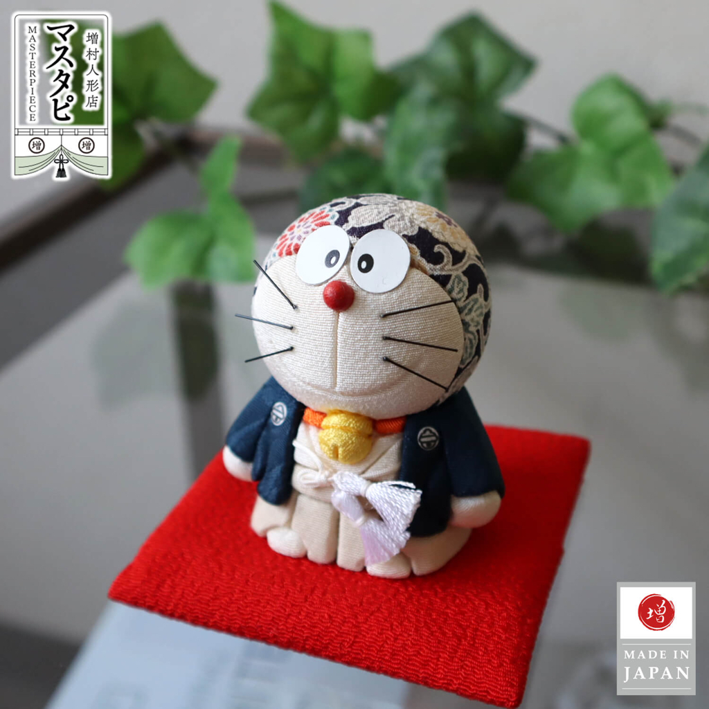 [訂購] 多啦A夢木偶公仔擺設(江戶木目込人形)