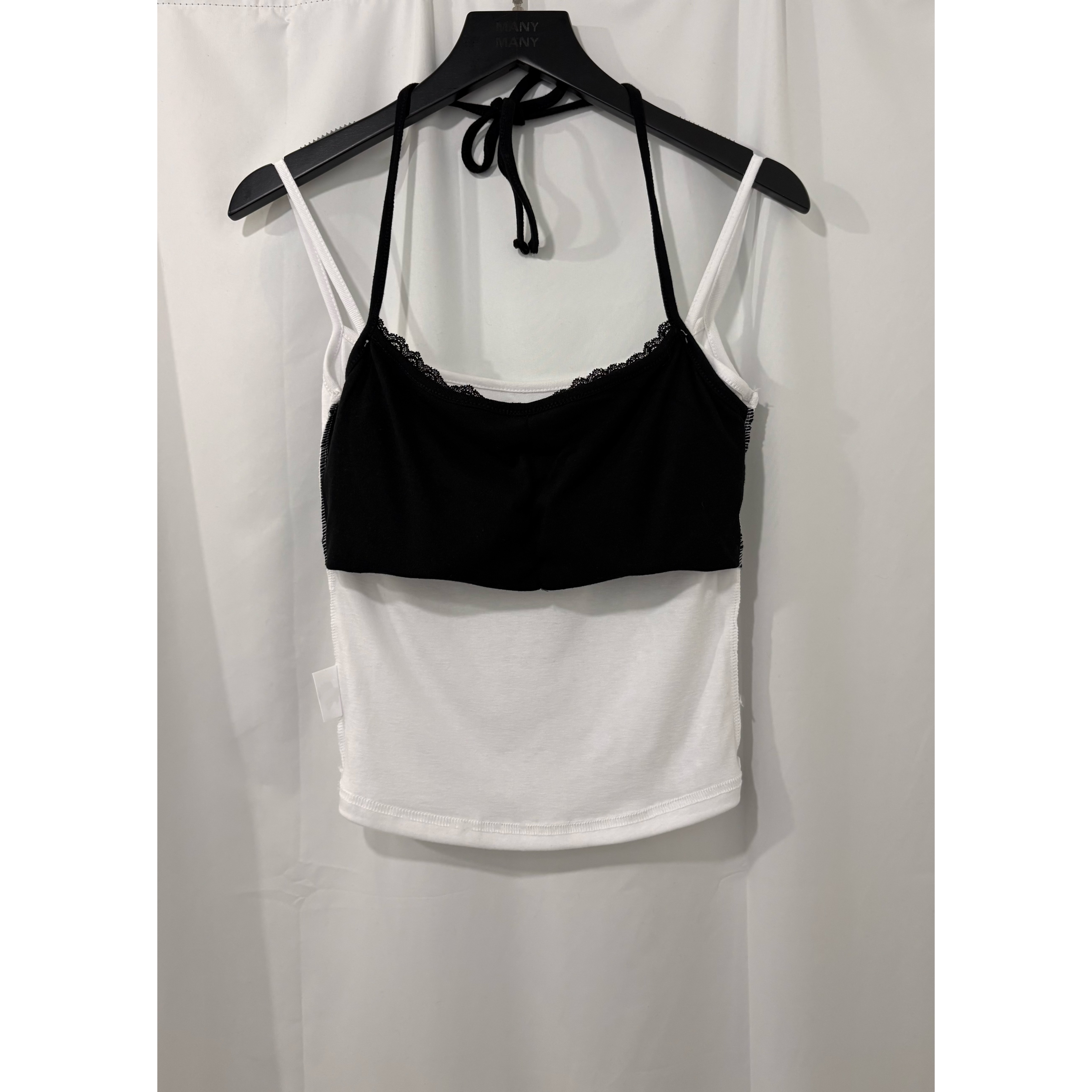 優惠價7月24截🩶2607K《LACE FAUX 2-PIECE VEST》