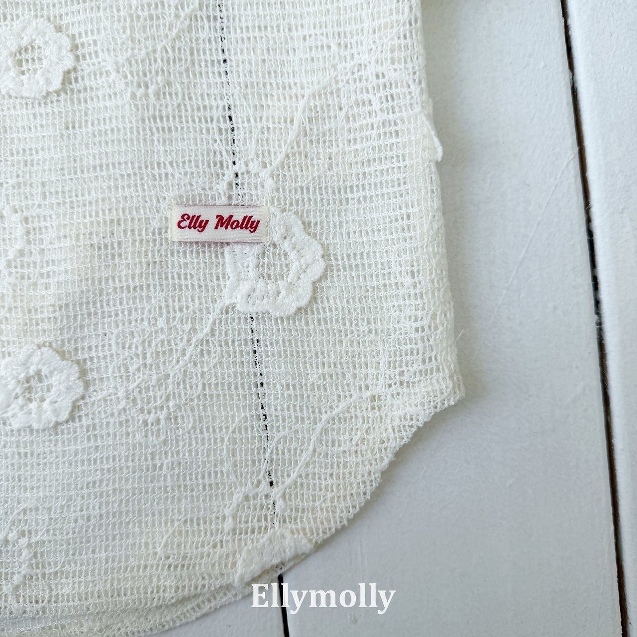 Ellymolly | Flower shirt(size 7(90-100)