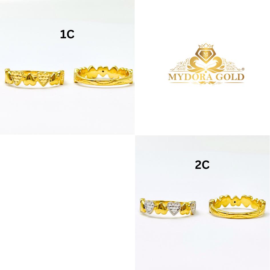 MYDORA Cincin Love Glow (5G) l EMAS 916/22K