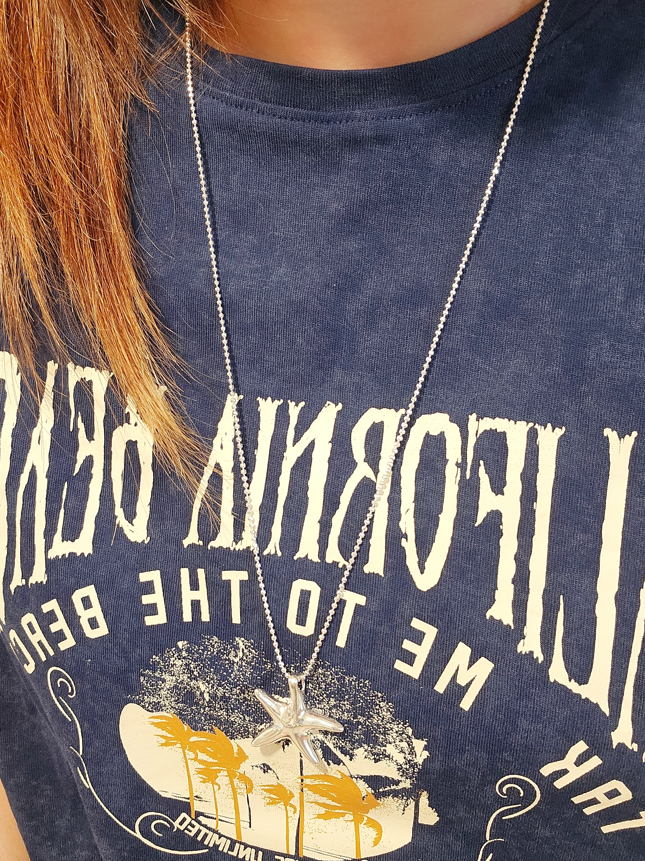 S925 - EN0119 Ocean Charm Necklace