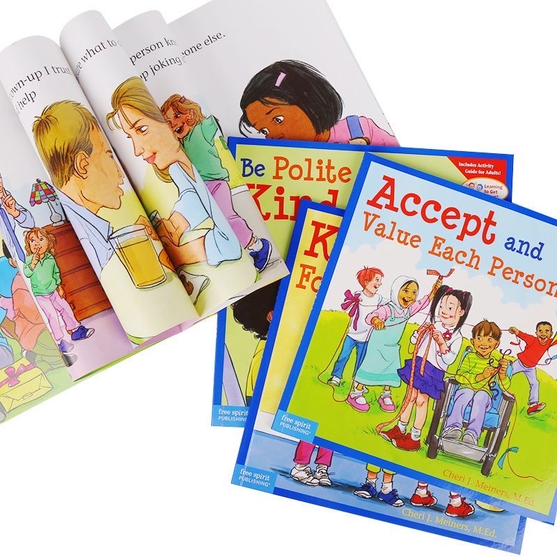  Learning to Get Along 個人成長學習 英文情商繪本 故事（15冊）