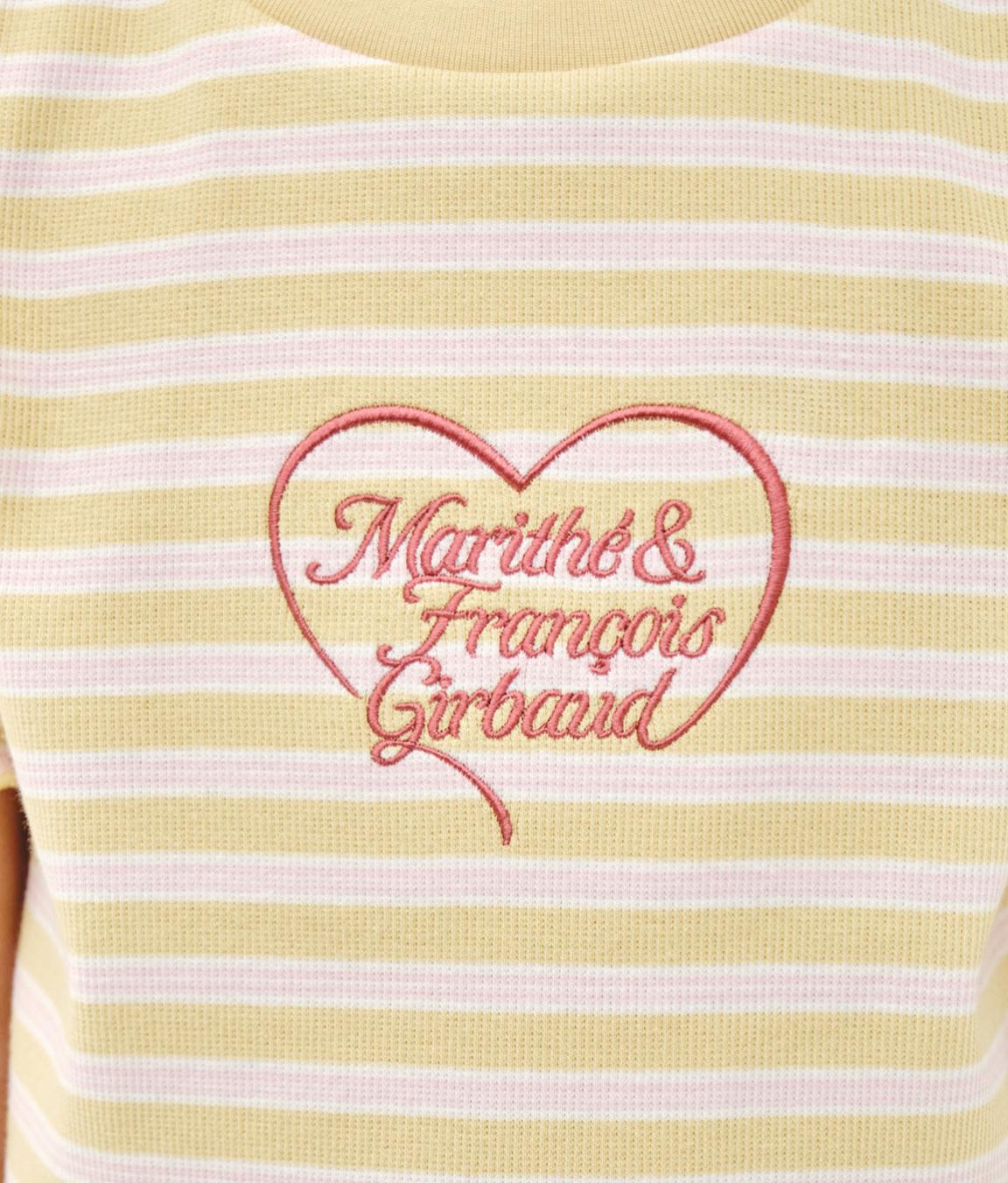 Ⓜ️ fg kids女款橫間ruffle TEE 折扣優惠 Blue / light yellow Size 100-150