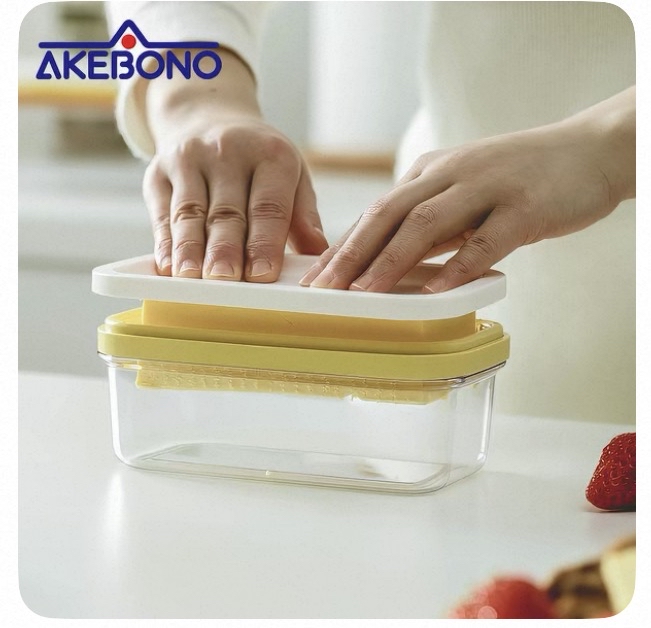 日本AKEBONO牛油切割收納盒