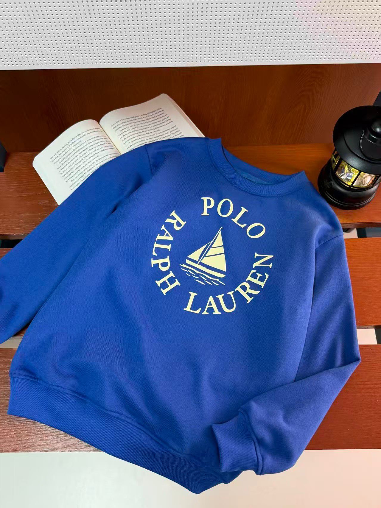 $68件。廠單Polo春款帆船毛圈衛衣