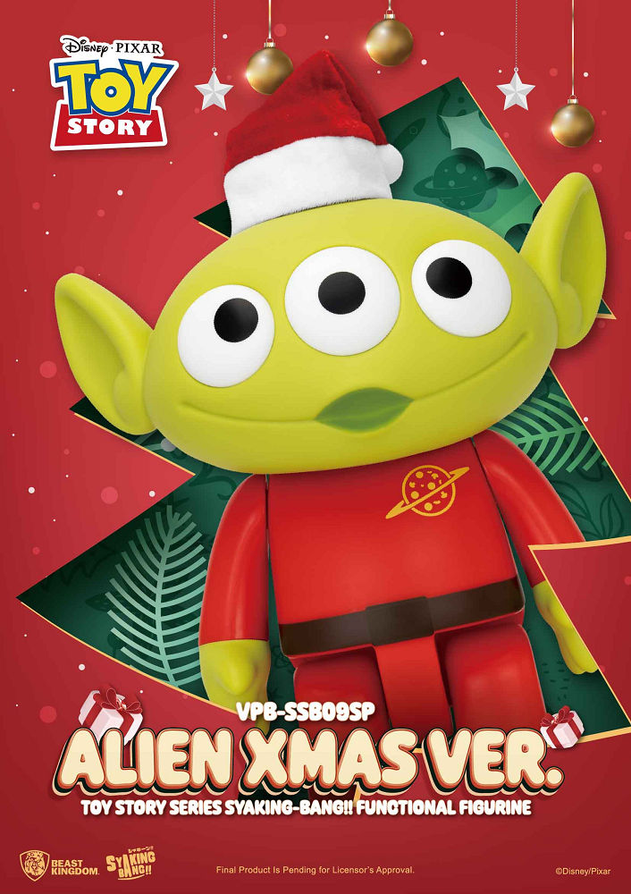 📦訂購 台灣代購 Disney 迪士尼 Toy Story 反斗奇兵 三眼仔 (聖誕版) SYAKING 存錢筒 錢罌 Coin Bank