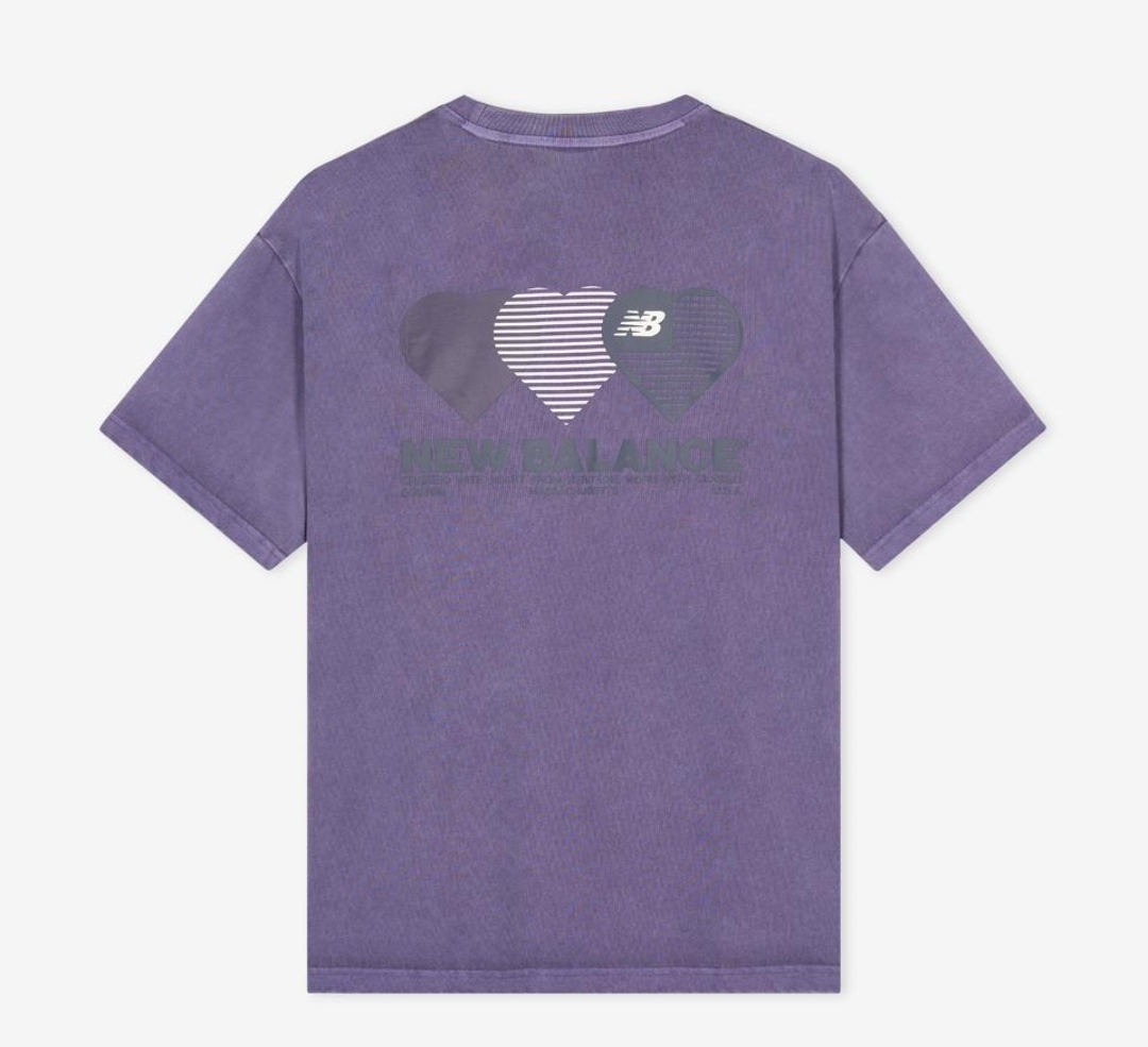 New Balance Heart Tee ｜Graphic 純色款