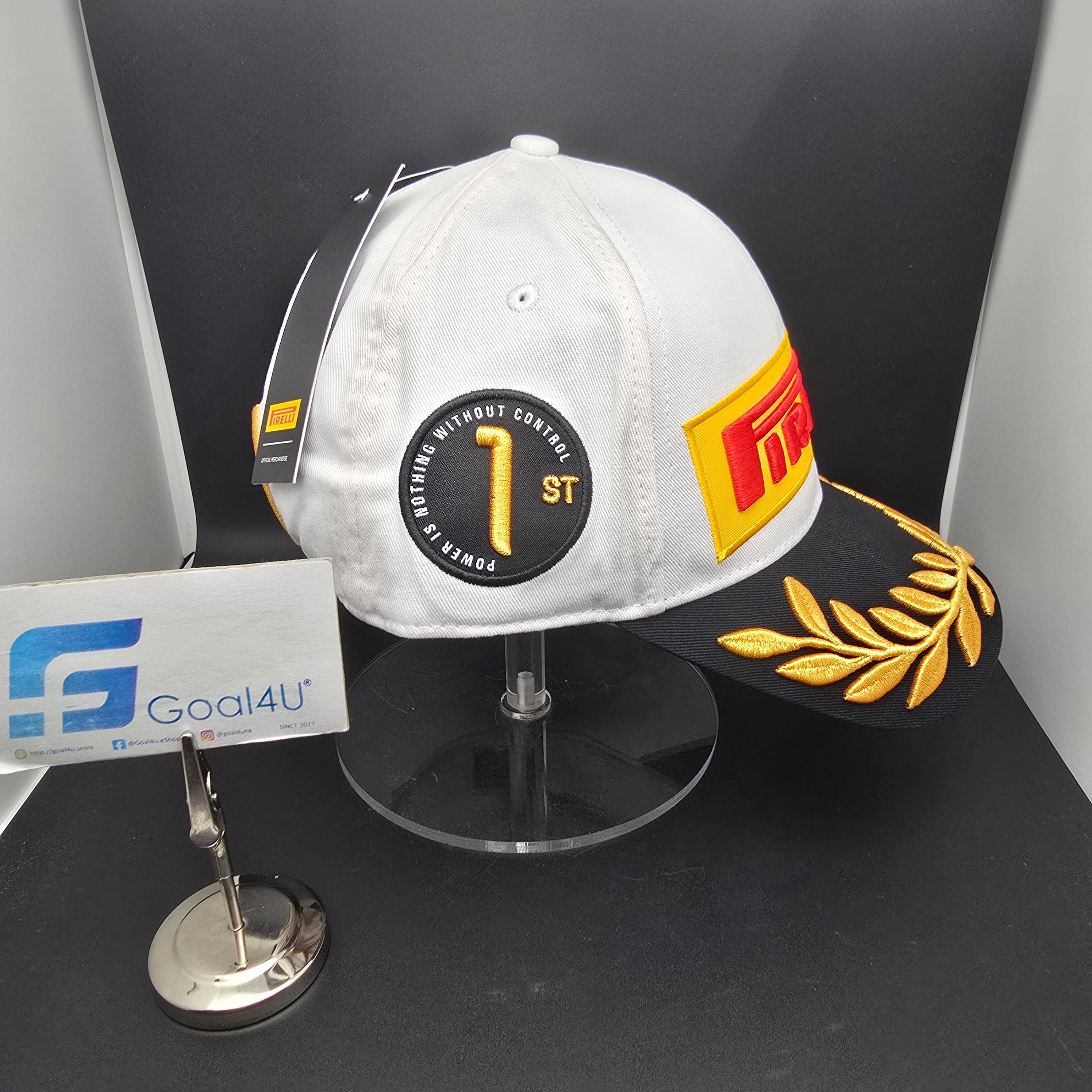 F1 Pirelli倍耐力 2026 西班牙馬德里站特別版 P1冠軍帽 PIRPC0119