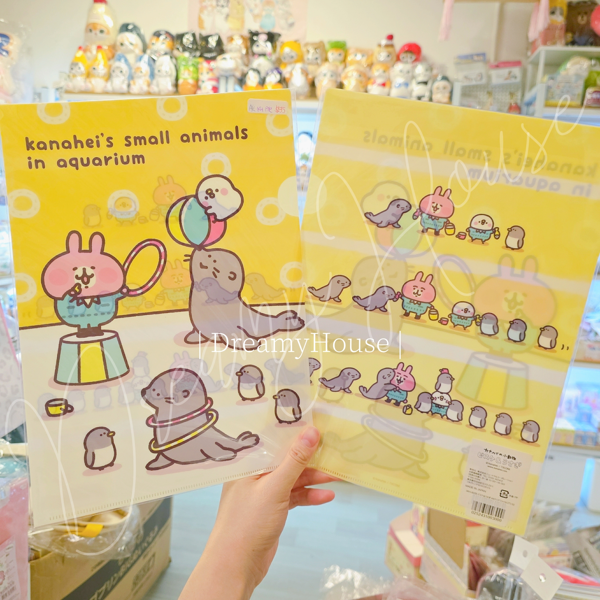 日本 kanahei 水族館限定 A4 File