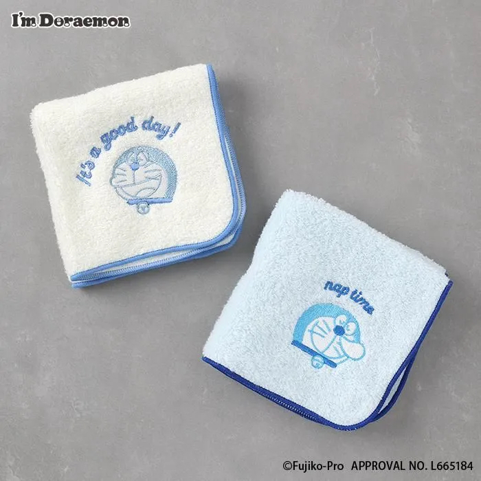 [訂購] 多啦A夢毛巾 手巾仔 (訓教 / 笑呵呵圖案) 日本製