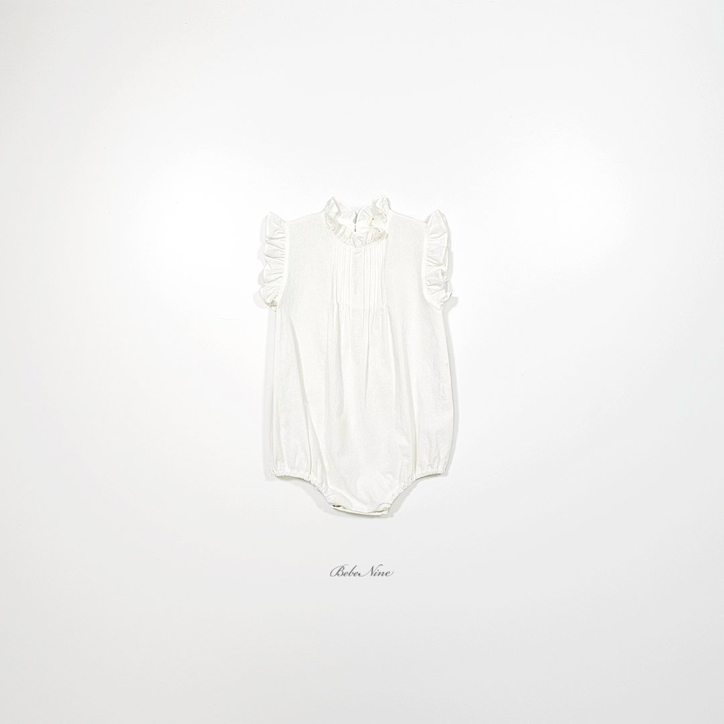 ☀️預訂 韓國直送☀️🇰🇷Bebenine三色摺皺荷葉邊背心包屁衣