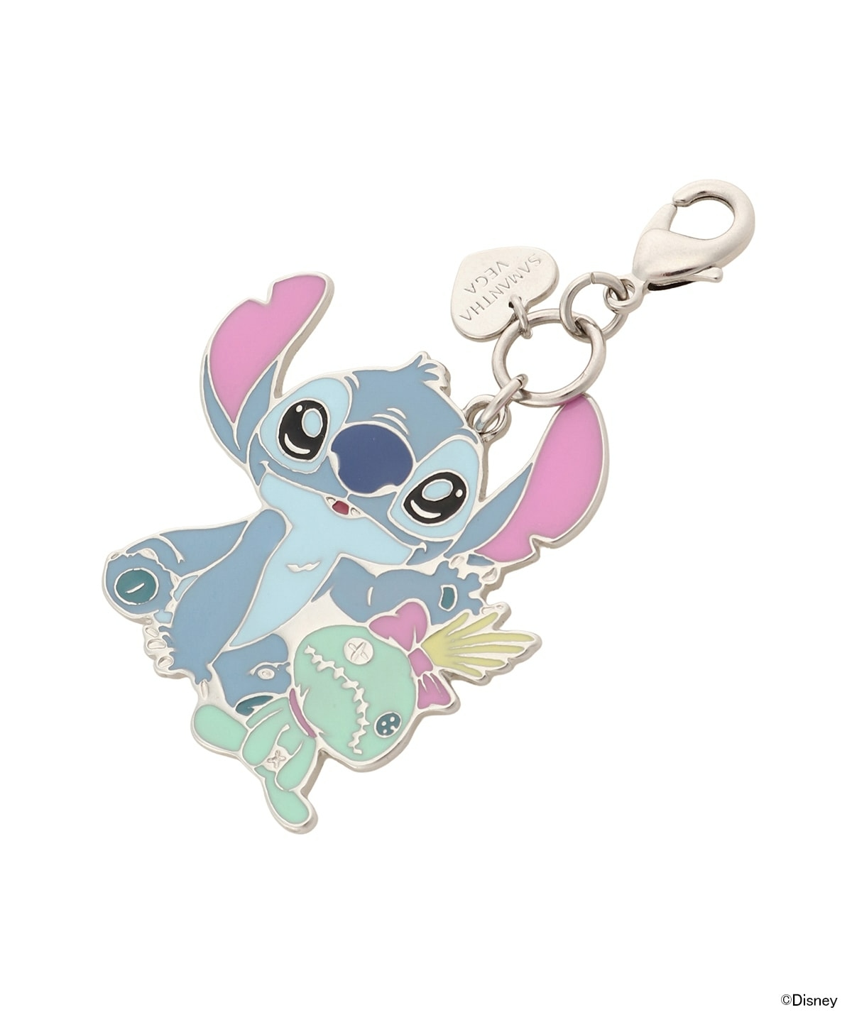 🌸 【預訂】SAMANTHAVEGA x Stitch - Stitch & Scrump bag charm