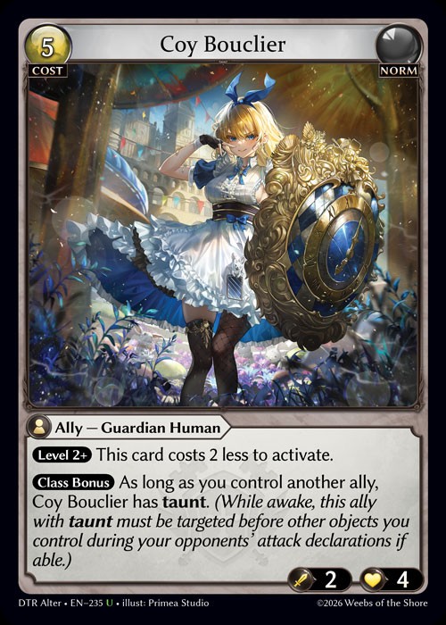 Coy Bouclier / DTR-Alter-235 (U)