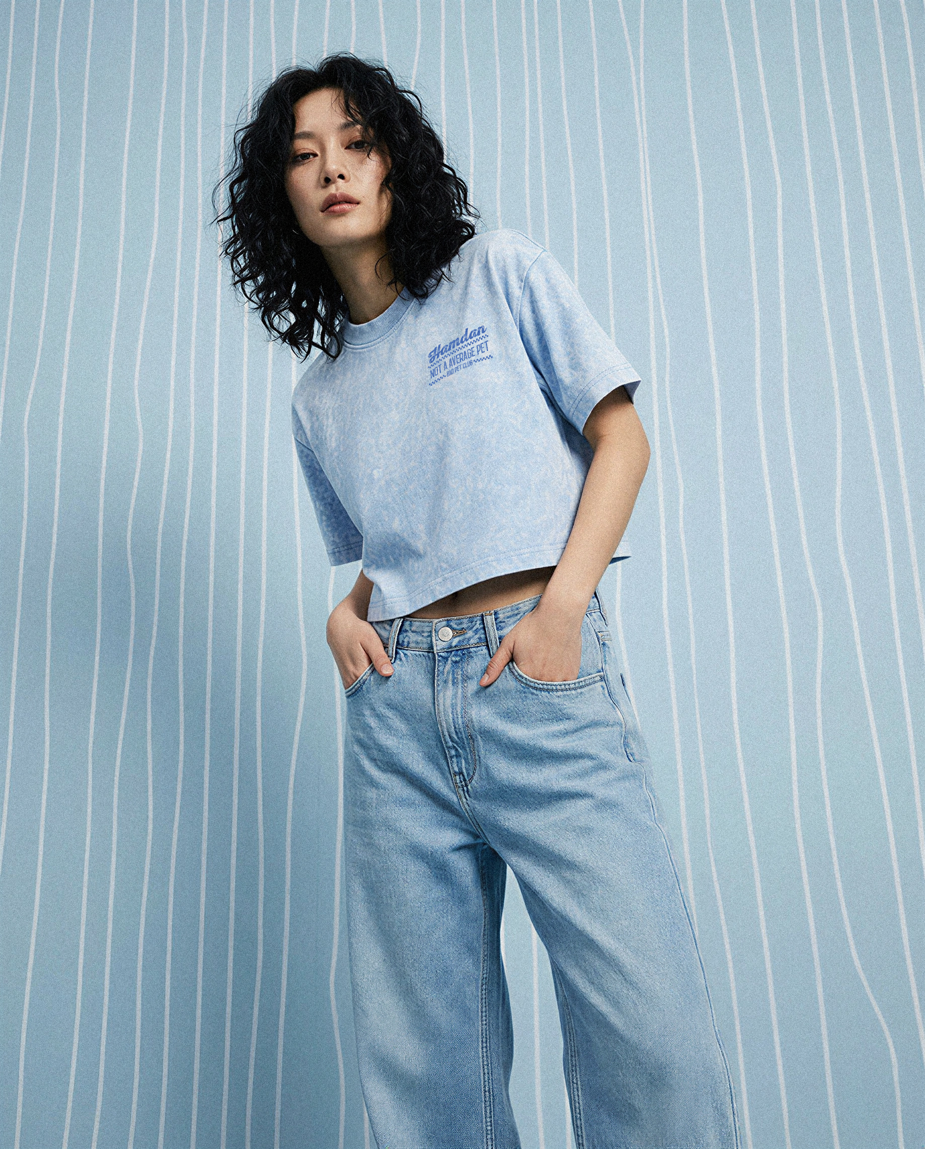 【寵物客製】女裝Crop Tee