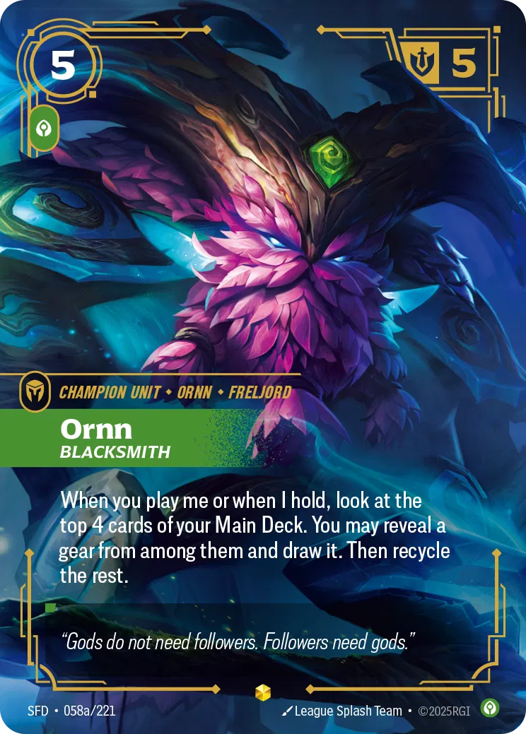 Spiritforged - Showcase - Calm Rune (Set 2)
