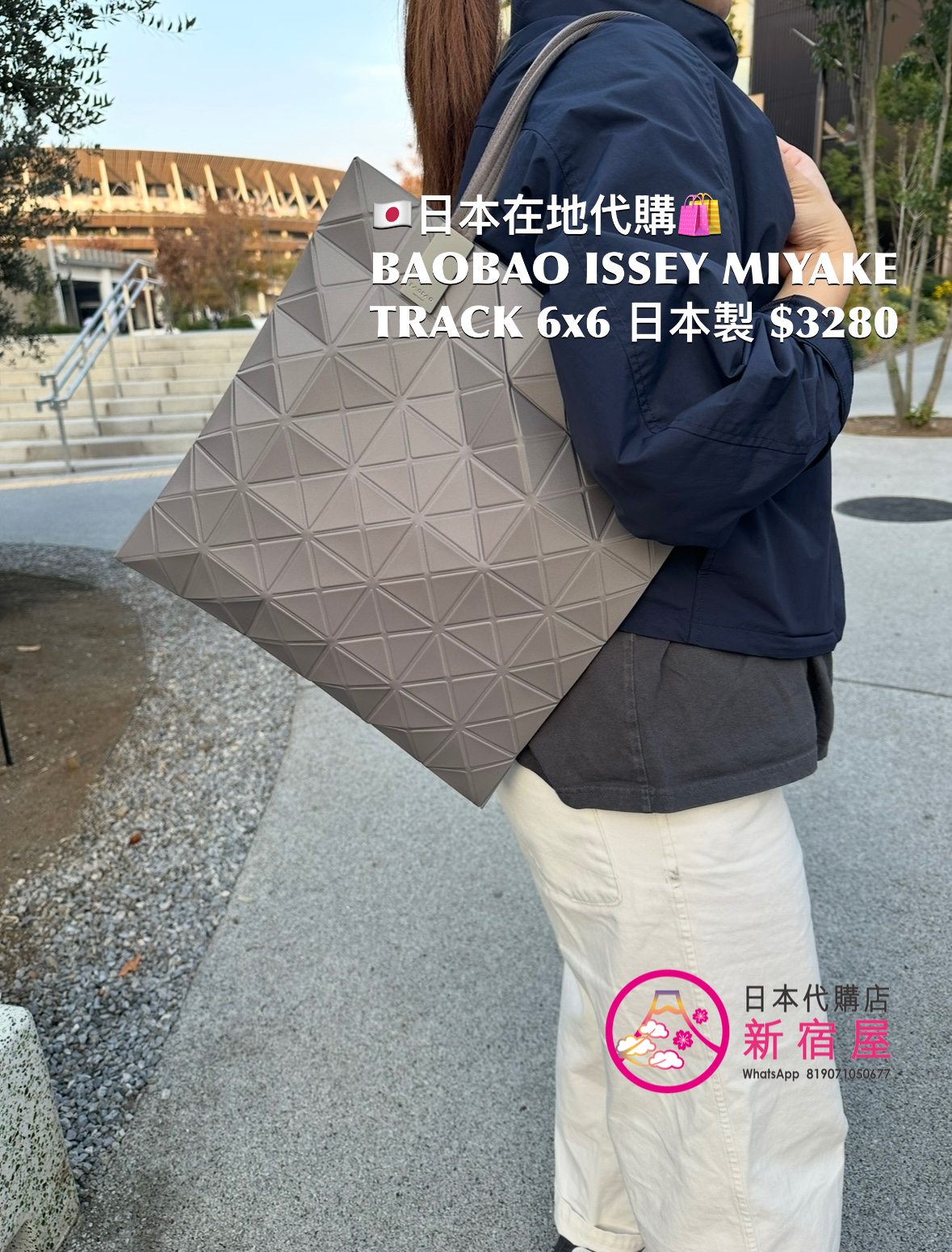 BAOBAO ISSEY MIYAKE TRACK 6x6