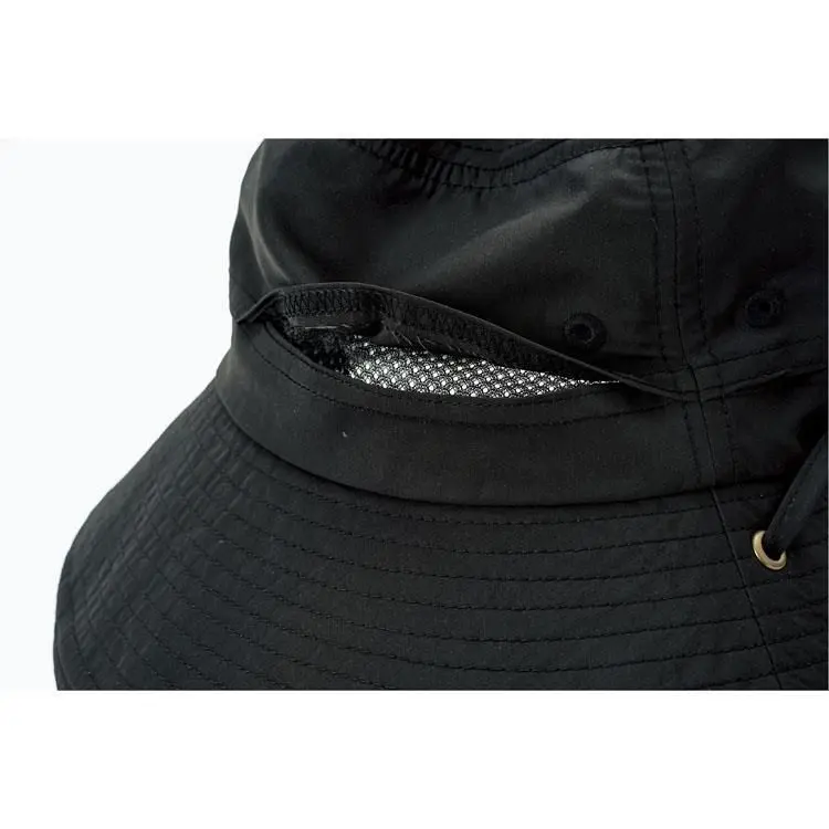 現貨🌸日本直送 |日本 360° 通風 |抗UV |吸水速乾 | 撥水加工防曬帽/太陽帽/漁夫帽 （黑色）