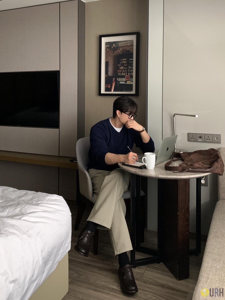 【100%保證韓國直送】韓國品牌原創：日常必備純棉休閒寬版長褲 [4 color] RL114799