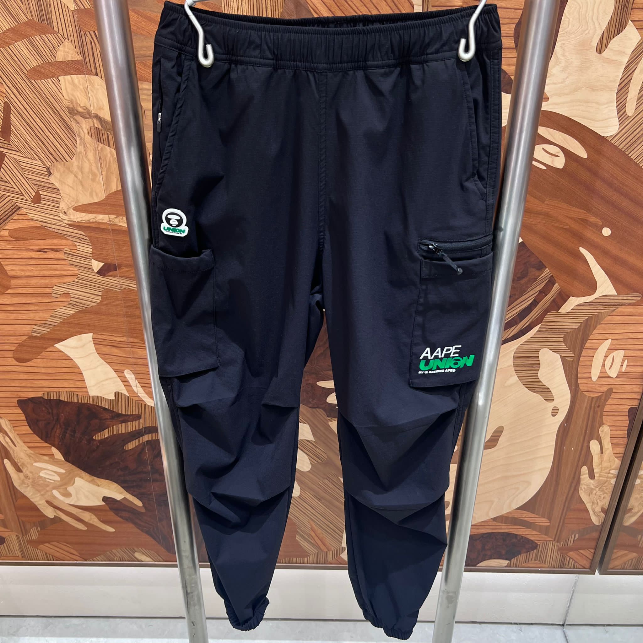 AAPE AAPEUNION jogger pants (D638)
