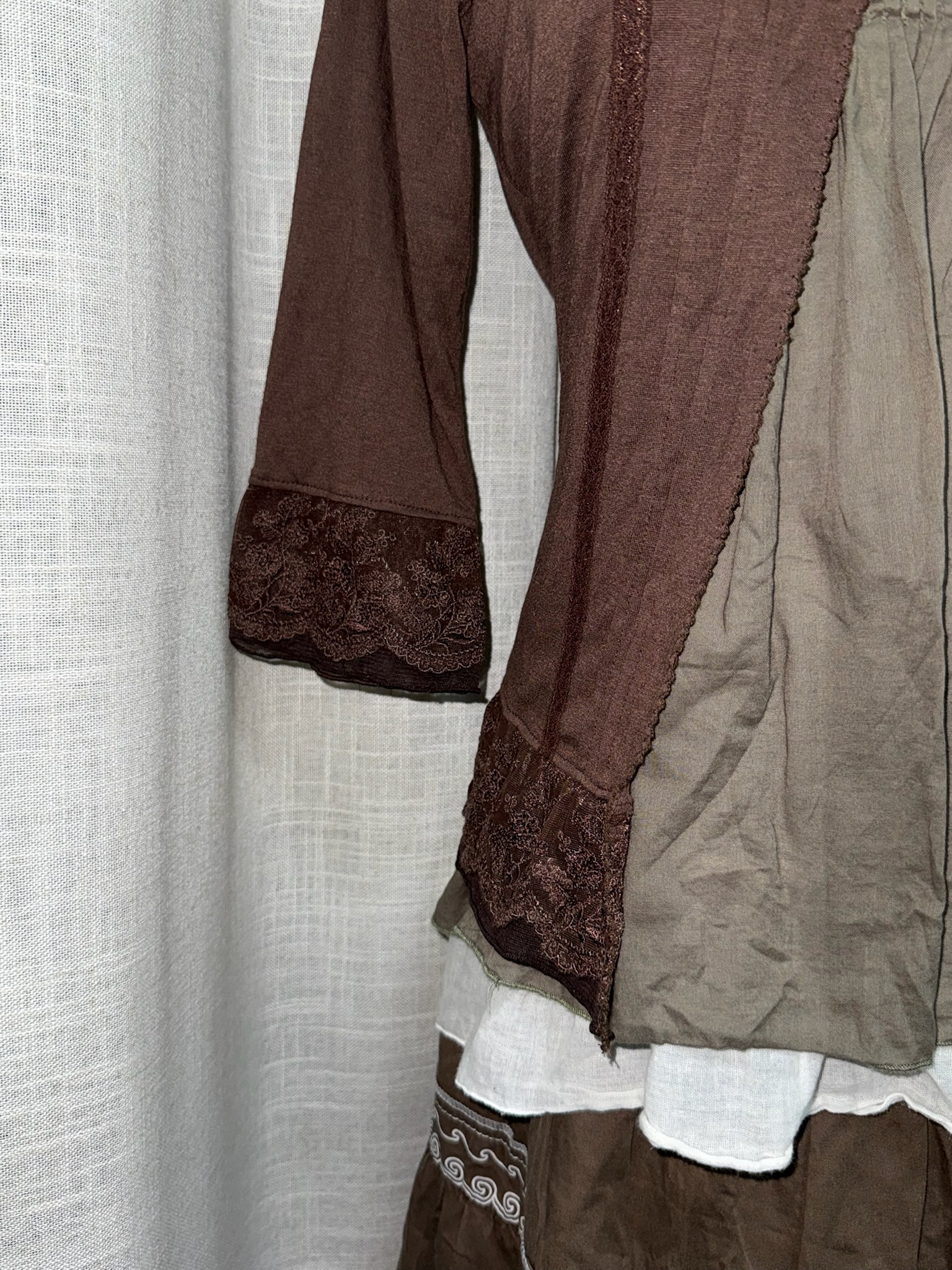 Mori Kei Aesthetic Mixed Texture Set