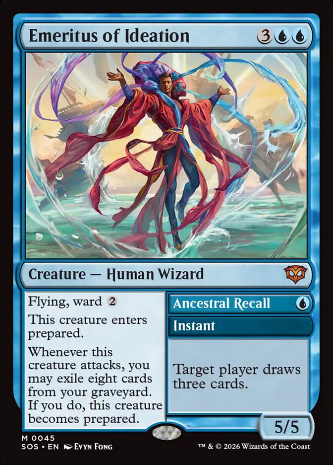 [EN] Emeritus of Ideation // Ancestral Recall [SOS-045] M