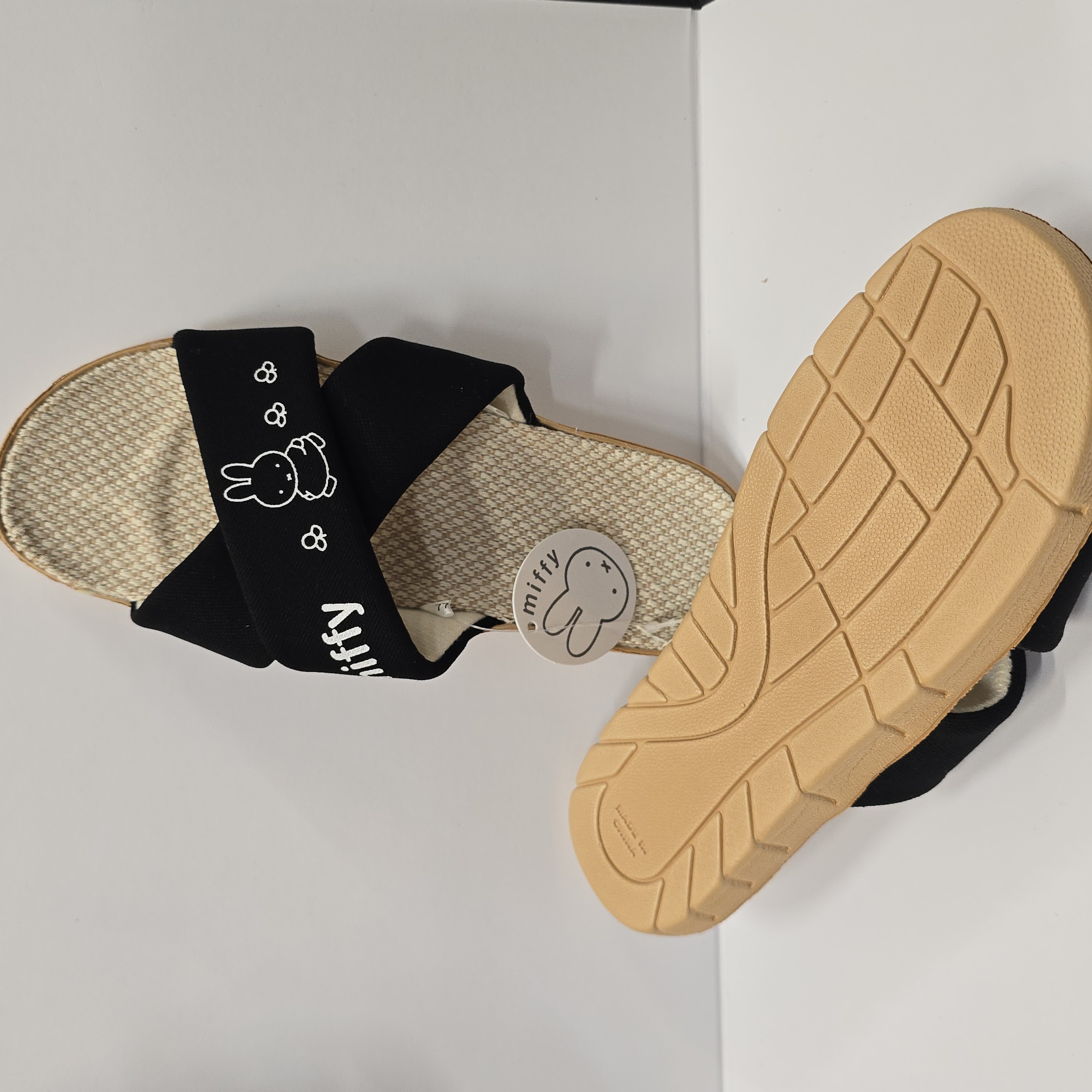 miffy 女士拖鞋 202-1551 黑