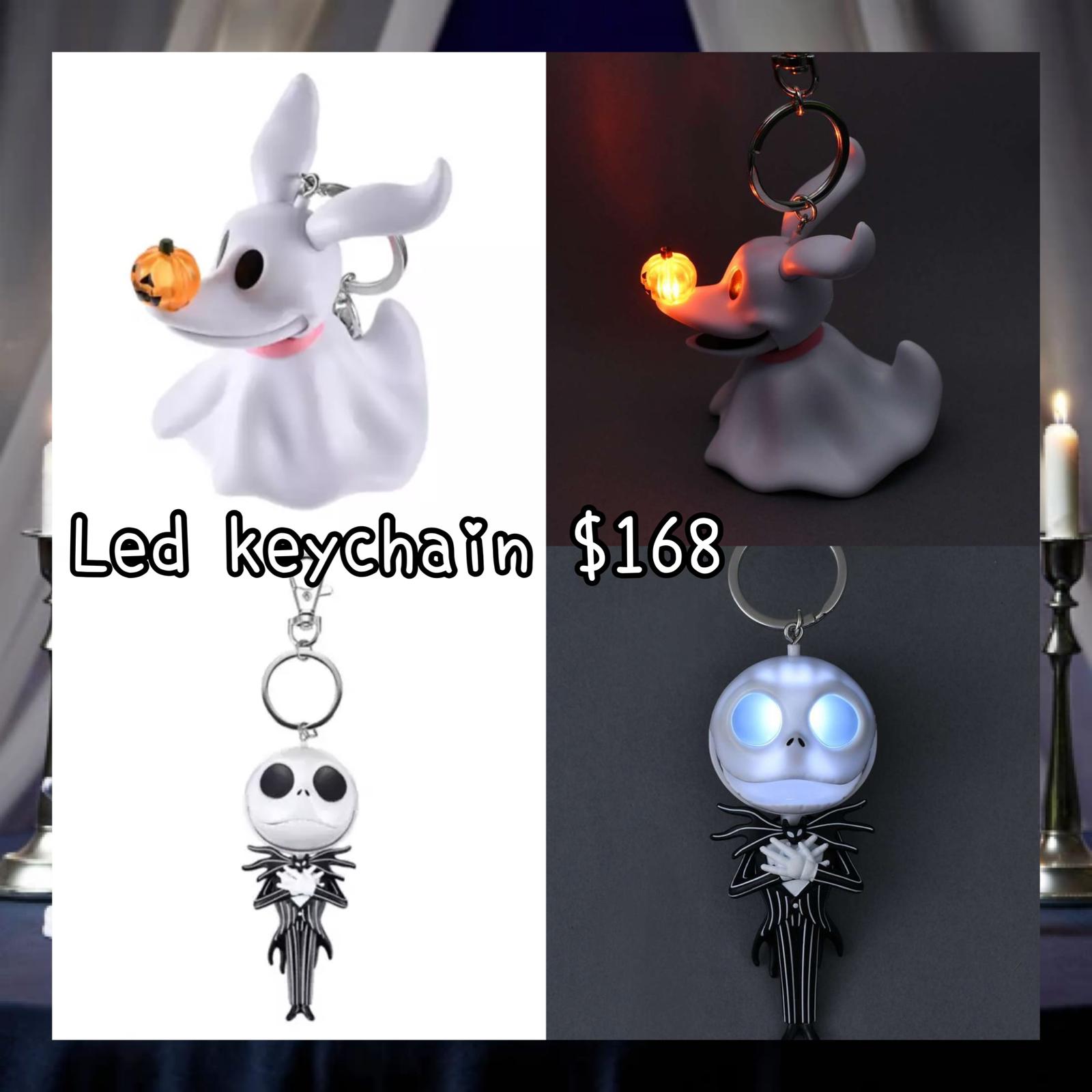 ：日本：DISNEY HALLOWEEN 2026 TIM BURTON'S THE NIGHTMARE BEFORE CHRISTMAS 2026 7/9 日本發賣 LED KEYCHAIN