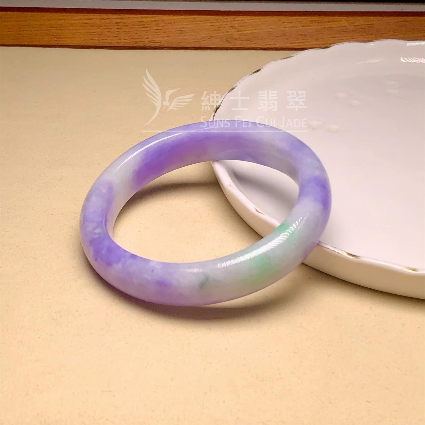 正紫貴妃鐲53.2mm